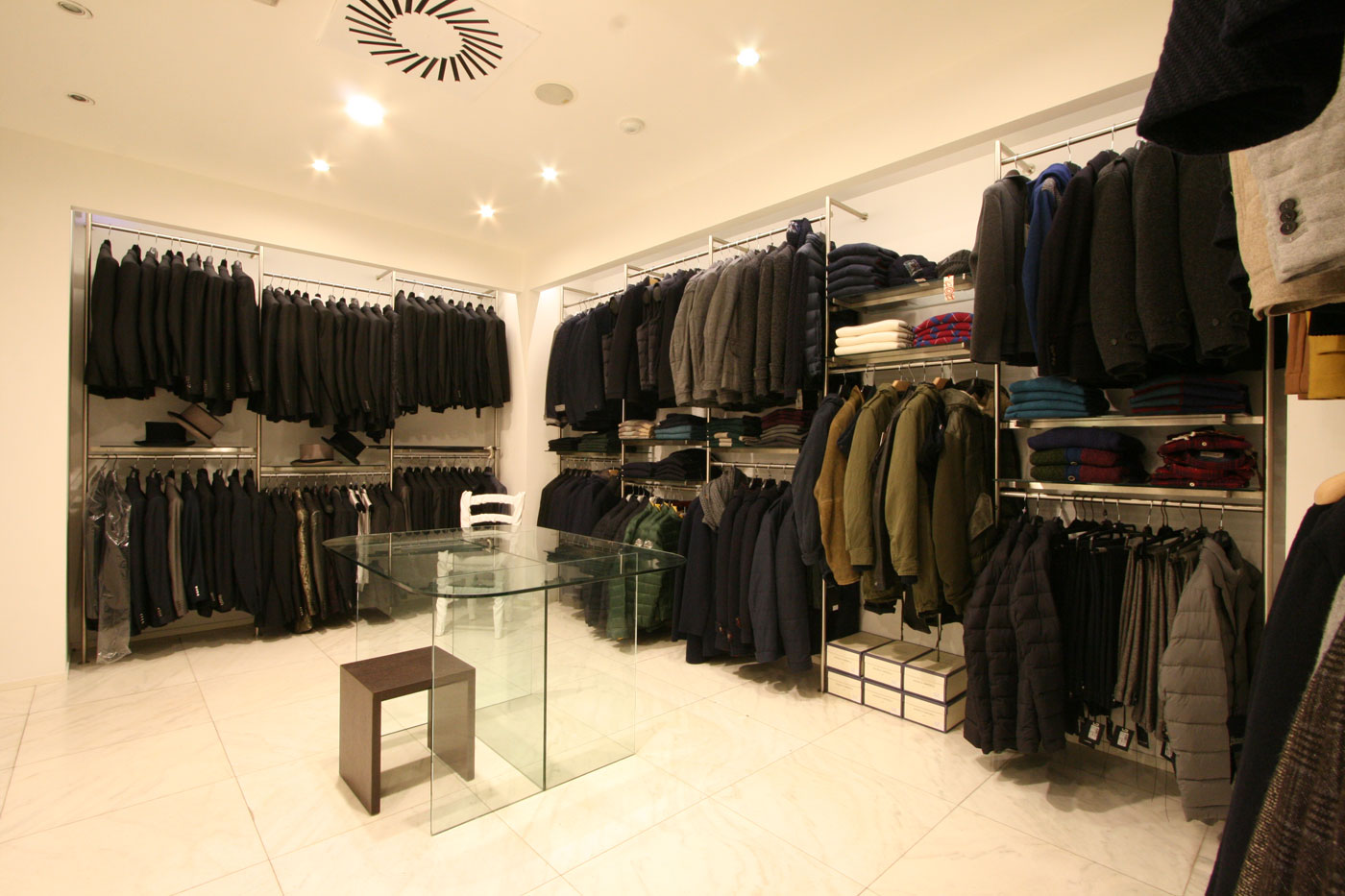Interno del negozio Bianchini